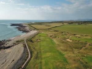 Royal Porthcawl 3rd Aerial Approach